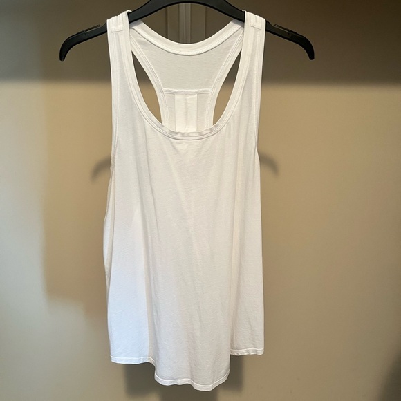 Lululemon White Love Tank Top Pleated - Picture 2 of 5